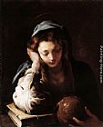 Famous Mary Paintings - The Repentant St Mary Magdalene